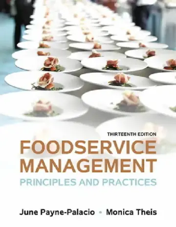Cover of Foodservice Management