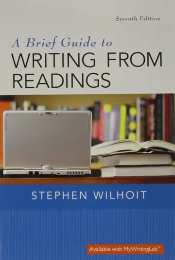Cover of A Brief Guide to Writing from Readings