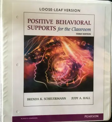 Cover of Positive Behavioral Supports for the Classroom