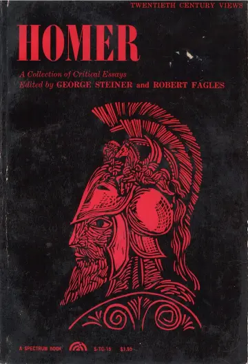 Cover of Homer; A Collection of Critical Essays