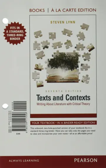 Cover of Texts and Contexts