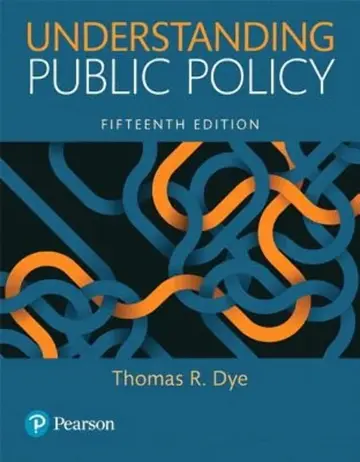 Cover of Understanding Public Policy