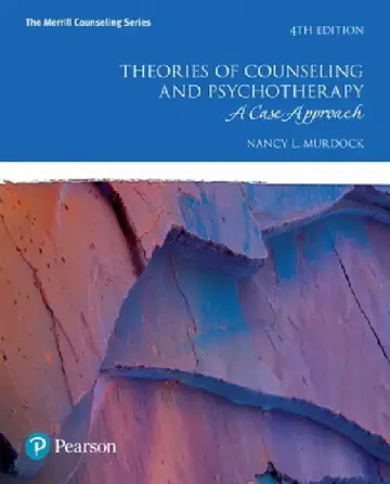 Cover of Theories of Counseling and Psychotherapy
