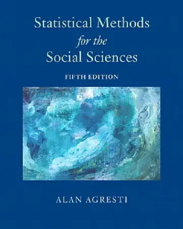 Cover of Statistical Methods for the Social Sciences