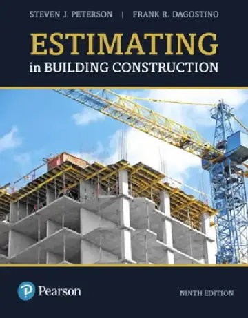 Cover of Estimating in Building Construction