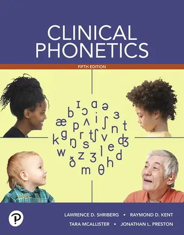Cover of Clinical Phonetics