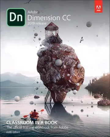 Cover of Adobe Dimension CC Classroom in a Book