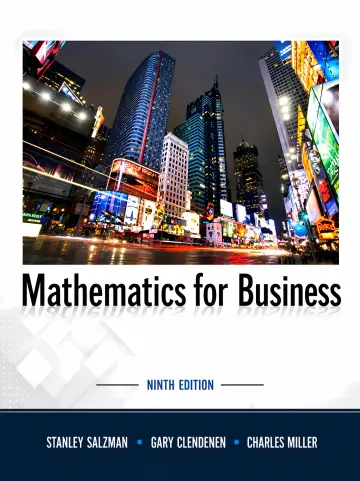 Cover of Mathematics for Business