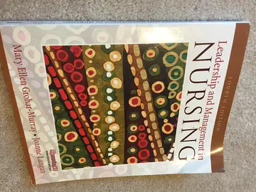 Cover of Leadership and Management in Nursing