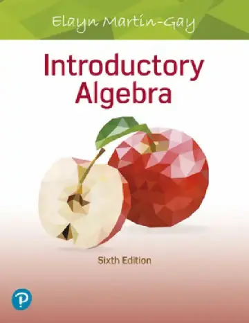 Cover of Introductory Algebra