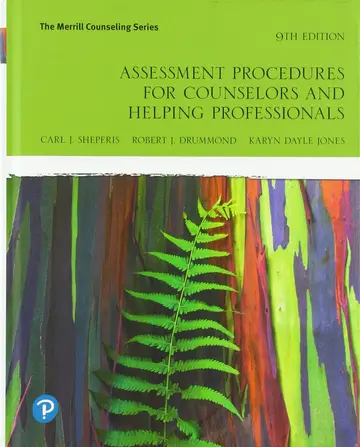 Cover of Assessment Procedures for Counselors and Helping Professionals