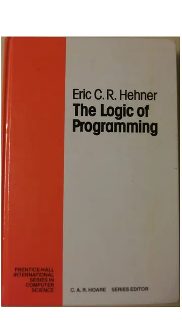 Cover of The Logic of Programming