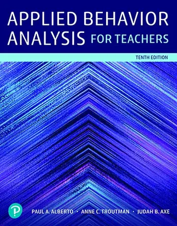 Cover of Applied Behavior Analysis for Teachers