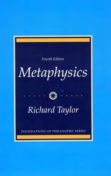 Cover of Metaphysics