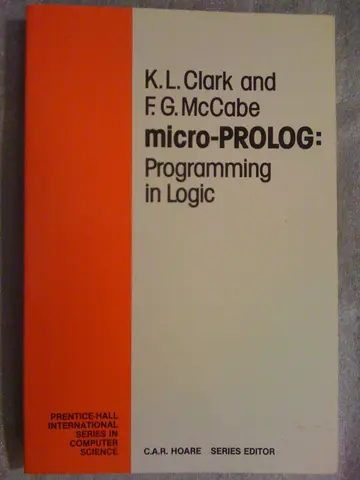 Cover of Micro-PROLOG