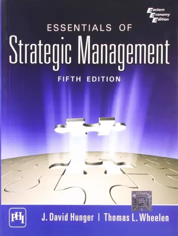 Cover of Essentials of Strategic Management
