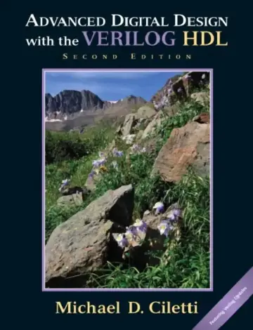 Cover of Advanced Digital Design with the Verilog Hdl