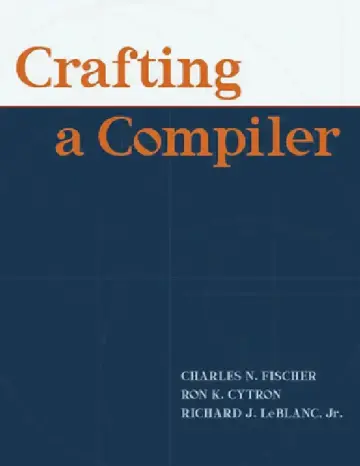 Cover of Crafting A Compiler [With Access Code]