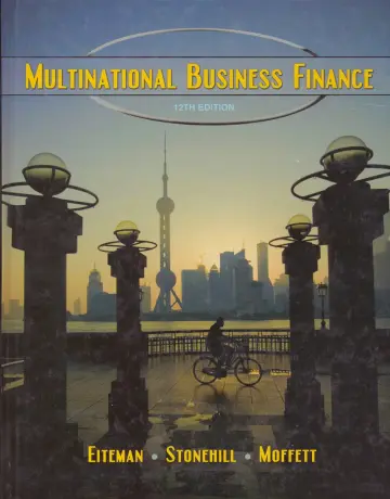 Cover of Multinational Business Finance