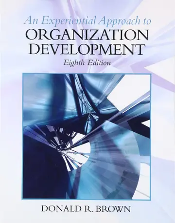 Cover of An Experiential Approach to Organization Development