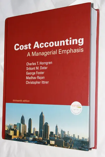 Cover of Cost Accounting