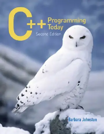 Cover of C++ Programming Today