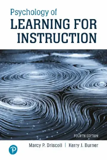 Cover of Psychology of Learning for Instruction