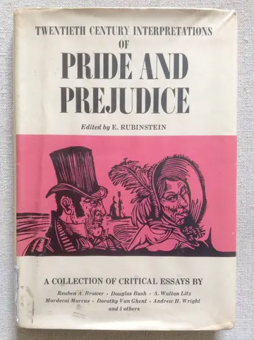 Cover of Twentieth century interpretations of Pride and prejudice