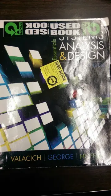 Cover of Essentials of Systems Analysis and Design