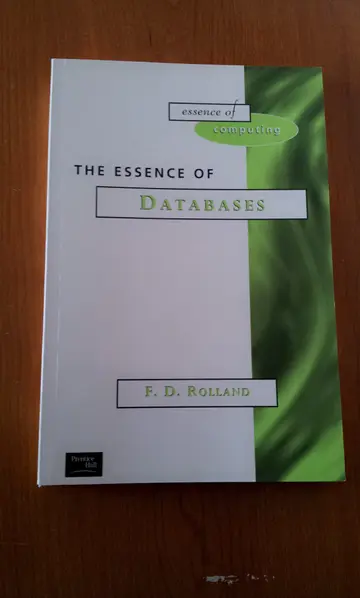 Cover of The Essence of Databases