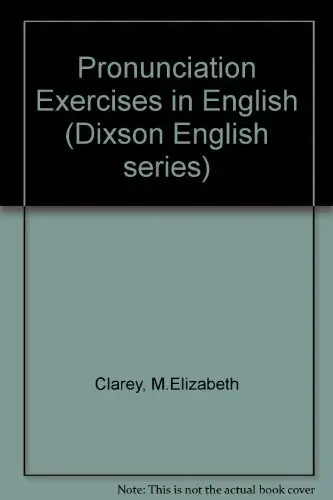 Cover of Pronunciation Exercises in English