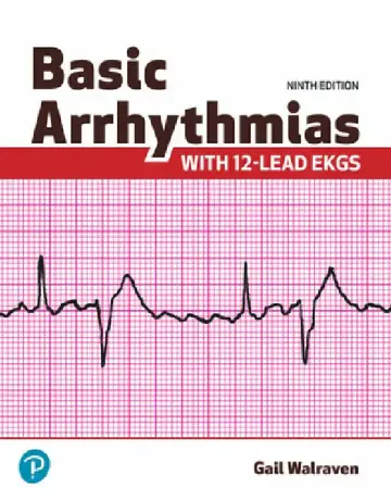 Cover of Basic Arrhythmias with 12-Lead EKGs