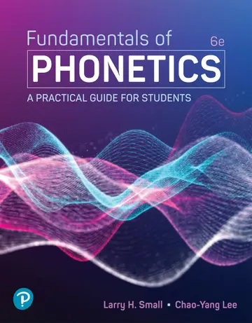 Cover of Fundamentals of Phonetics