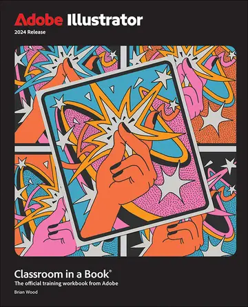 Cover of Adobe Illustrator Classroom in a Book 2024 Release
