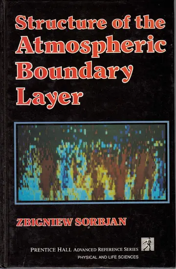Cover of Structure of the Atmospheric Boundary Layer