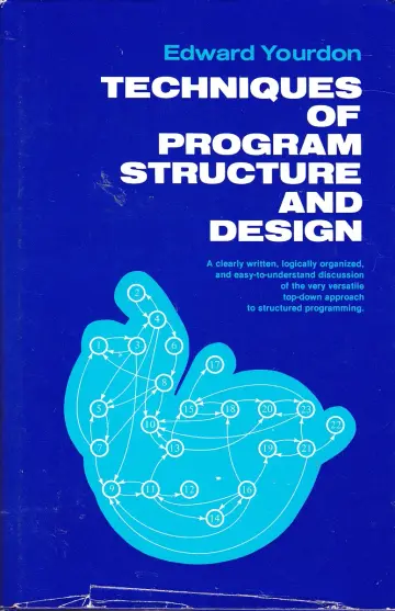 Cover of Techniques of Programme Structure and Design