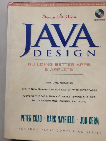 Cover of Java Design