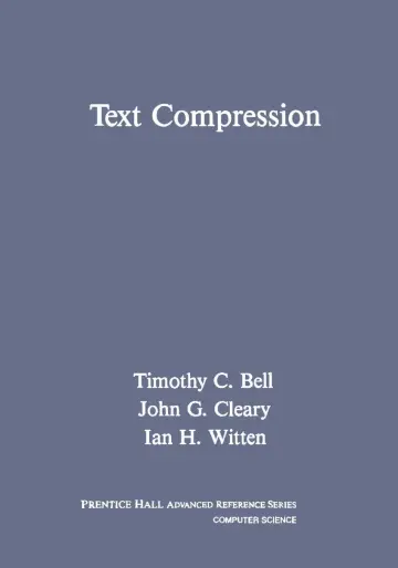 Cover of Text Compression