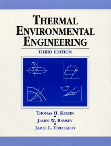 Cover of Thermal Environmental Engineering