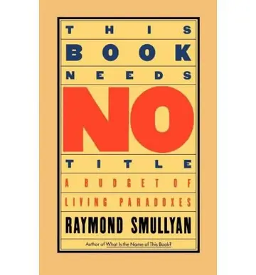 Cover of This Book Needs No Title