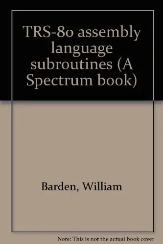 Cover of TRS-80 assembly language subroutines