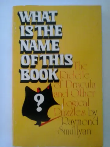 Cover of What is the name of this book?