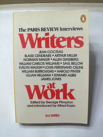 Cover of Writers at Work