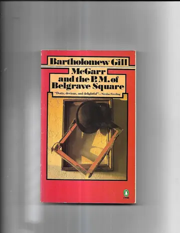 Cover of McGarr and the P.M. of Belgrave Square