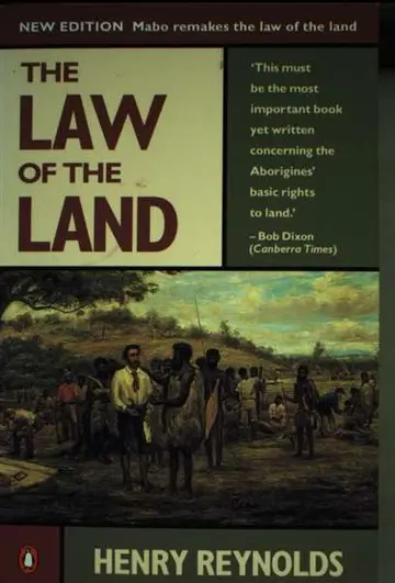 Cover of The Law of the Land