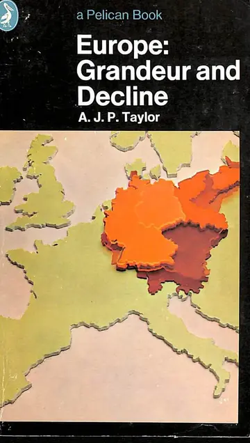 Cover of Europe Grandeur and Decline