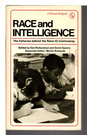 Cover of Race and intelligence