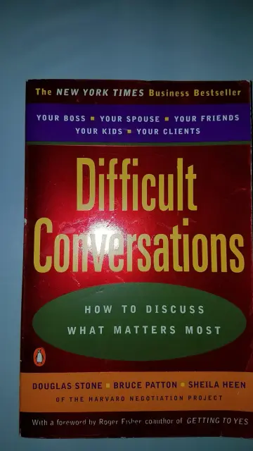 Cover of Difficult Conversations