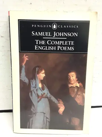 Cover of Complete English Poems, the (Johnson, Samuel)