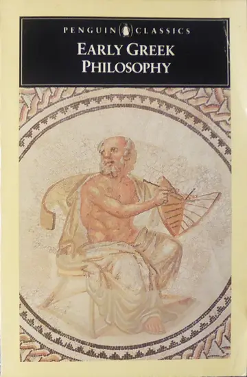 Cover of Early Greek Philosophy